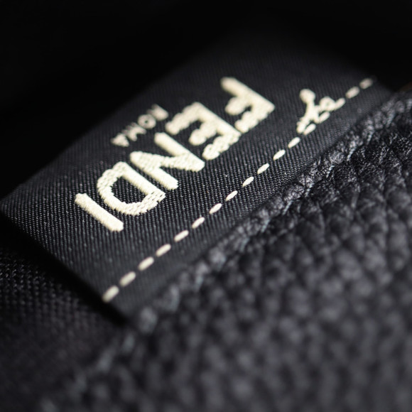 Fendi Selleria Long Wallet Leather Dark Gray - Picture 7 of 9